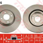 Kočioni disk TRW DF2566