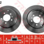 Kočioni disk TRW DF2582