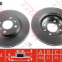 Kočioni disk TRW DF2586
