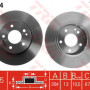 Kočioni disk TRW DF2654
