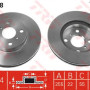 Kočioni disk TRW DF2658