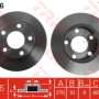 Kočioni disk TRW DF2666