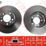 Kočioni disk TRW DF2687