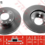 Kočioni disk TRW DF2721