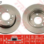 Kočioni disk TRW DF2767