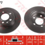 Kočioni disk TRW DF2777