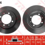 Kočioni disk TRW DF2784