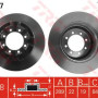 Kočioni disk TRW DF2787