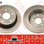 Kočioni disk TRW DF2794