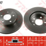 Kočioni disk TRW DF2797