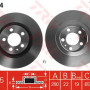 Kočioni disk TRW DF2804