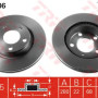 Kočioni disk TRW DF2806