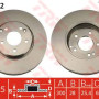 Kočioni disk TRW DF2812