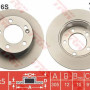 Kočioni disk TRW DF2816S