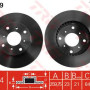 Kočioni disk TRW DF3109