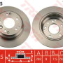 Kočioni disk TRW DF4005