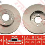 Kočioni disk TRW DF4024