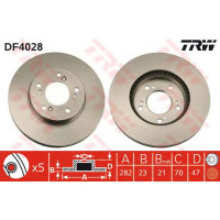 Kočioni disk TRW DF4028