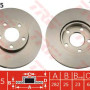 Kočioni disk TRW DF4045