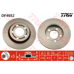 Kočioni disk TRW DF4052