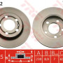 Kočioni disk TRW DF4052
