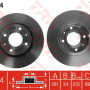 Kočioni disk TRW DF4054