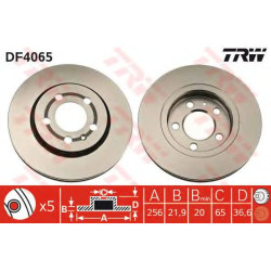 Kočioni disk TRW DF4065