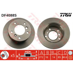 Kočioni disk TRW DF4088S