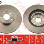 Kočioni disk TRW DF4100