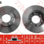 Kočioni disk TRW DF4116