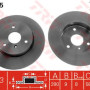 Kočioni disk TRW DF4135