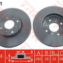 Kočioni disk TRW DF4151