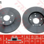 Kočioni disk TRW DF4161