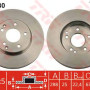 Kočioni disk TRW DF4180