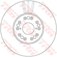 Kočioni disk TRW DF4182S