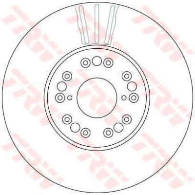 Kočioni disk TRW DF4182S