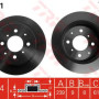 Kočioni disk TRW DF4191