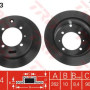 Kočioni disk TRW DF4193
