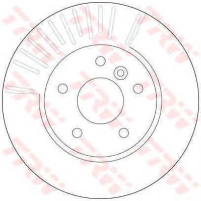 Kočioni disk TRW DF4194