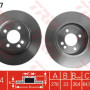 Kočioni disk TRW DF4197