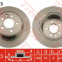 Kočioni disk TRW DF4203