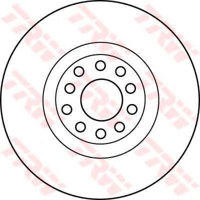 Kočioni disk TRW DF4209S