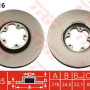 Kočioni disk TRW DF4216