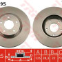Kočioni disk TRW DF4219S