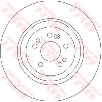 Kočioni disk TRW DF4222S