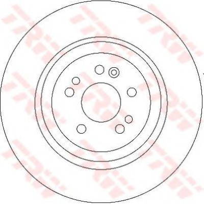 Kočioni disk TRW DF4222S