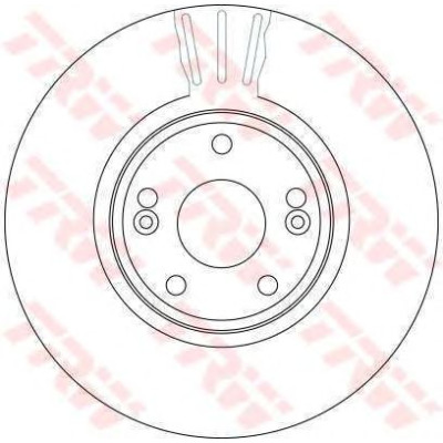 Kočioni disk TRW DF4229S