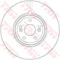 Kočioni disk TRW DF4231S