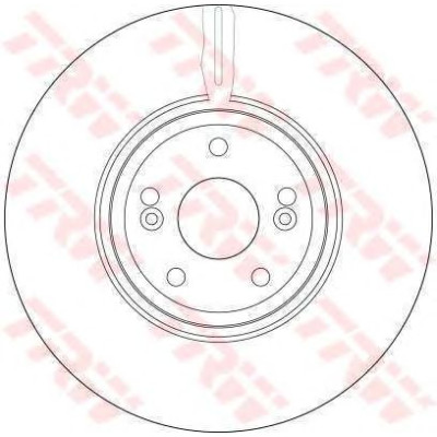Kočioni disk TRW DF4231S