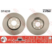 Kočioni disk TRW DF4238